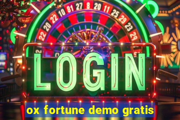 ox fortune demo gratis